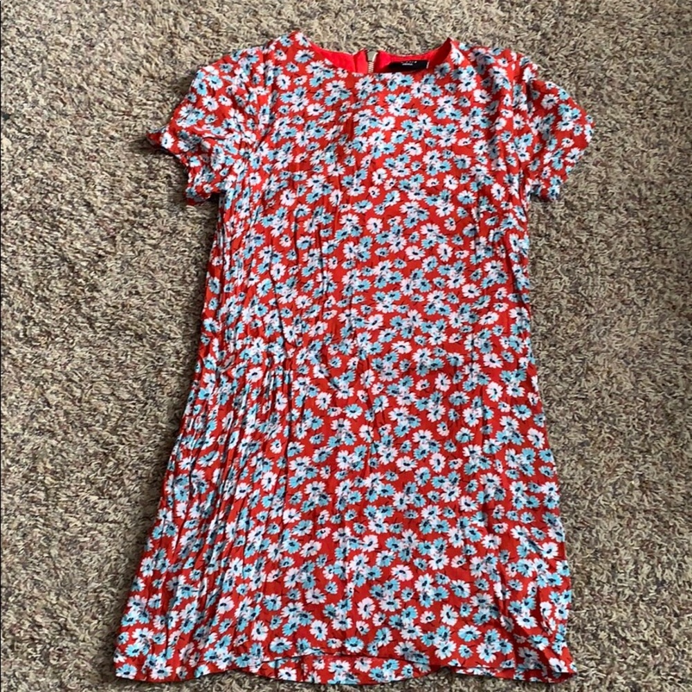 Vici brand red floral dress!
